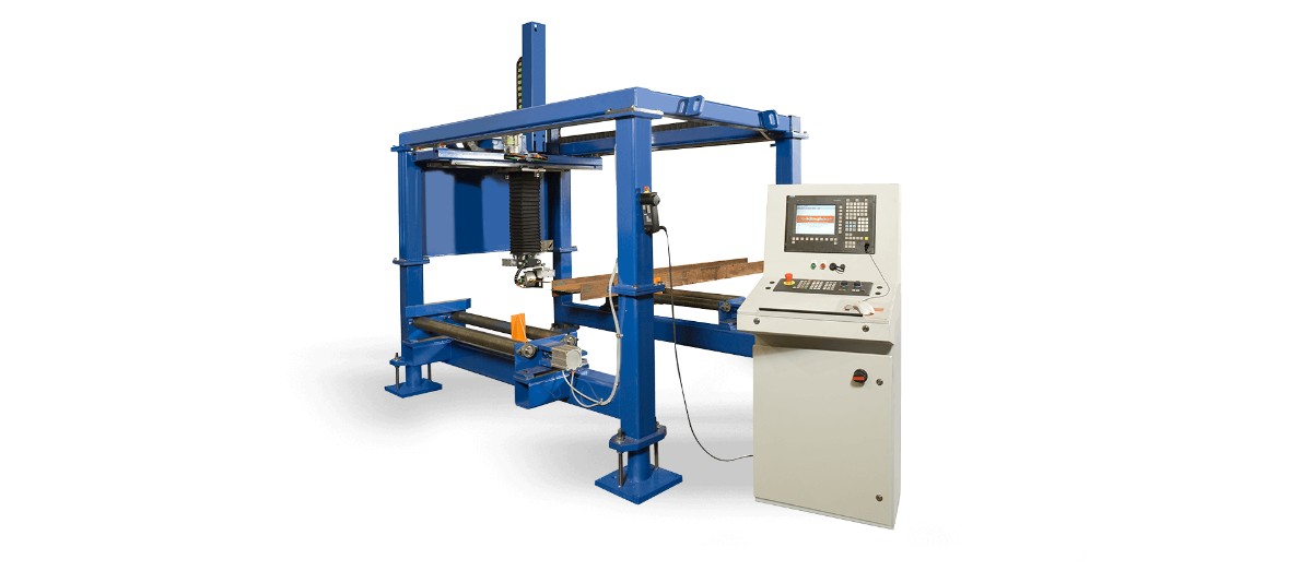 Ocean Liberator beam coping machine