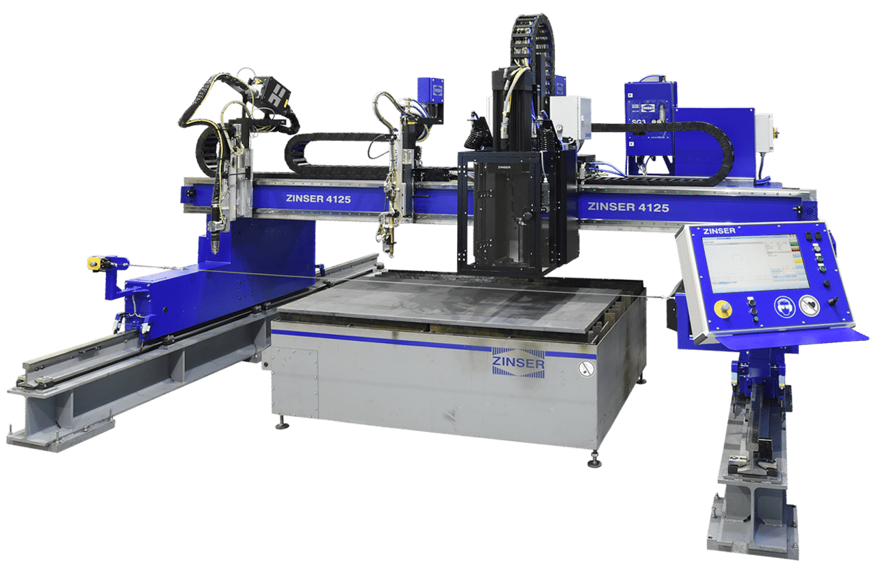 ZINSER 4126B CNC cutting machine