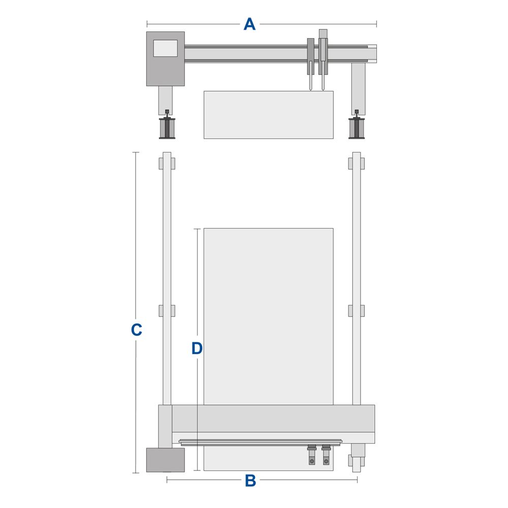 CNC CUTTING MACHINE ZINSER 2315
