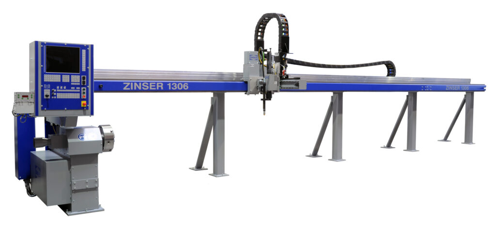 CNC PIPE CUTTING MACHINE ZINSER 1304 1306