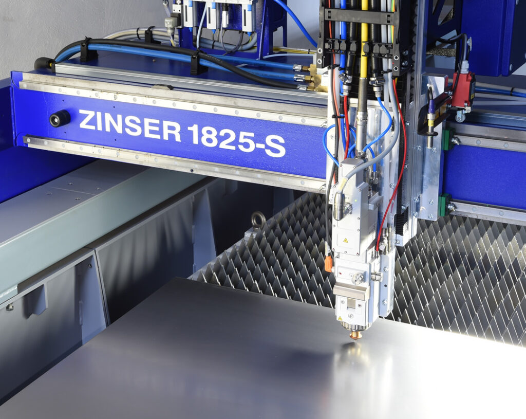 ZINSER 1825-S FIBER LASER CUTTING SYSTEM