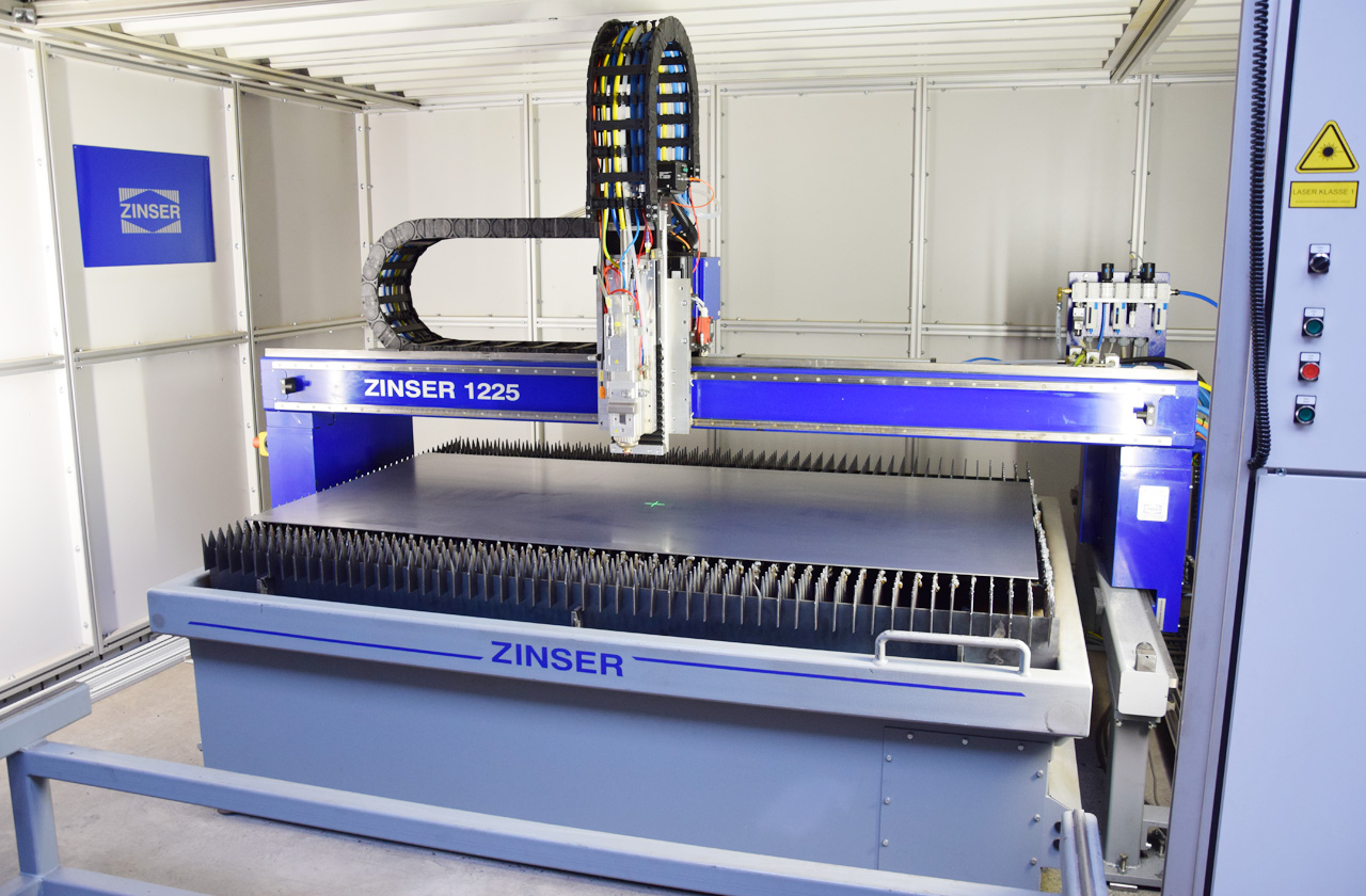 ZINSER 1825-S FIBER LASER CUTTING SYSTEM